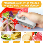 (DESCUENTO 30% SOLO 24 HORAS )Mini sellador de bolsas con cortador e imán