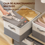 Caja de almacenamiento de tela para ropa y ropa interior/sujetadores, plegable y de
