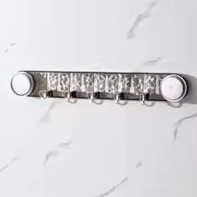 Ganchos de succión al vacío multiusos para baño y cocina; ganchos de pared de alta resistencia, sin taladros y reutilizables.