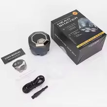 (30% de descuento) Cortapelos FK-8750 inalámbrico 6D para cabeza calva – Afeitadora rotativa para hombres, resistente al agua, con cuchilla magnética recargable y pantalla LCD.