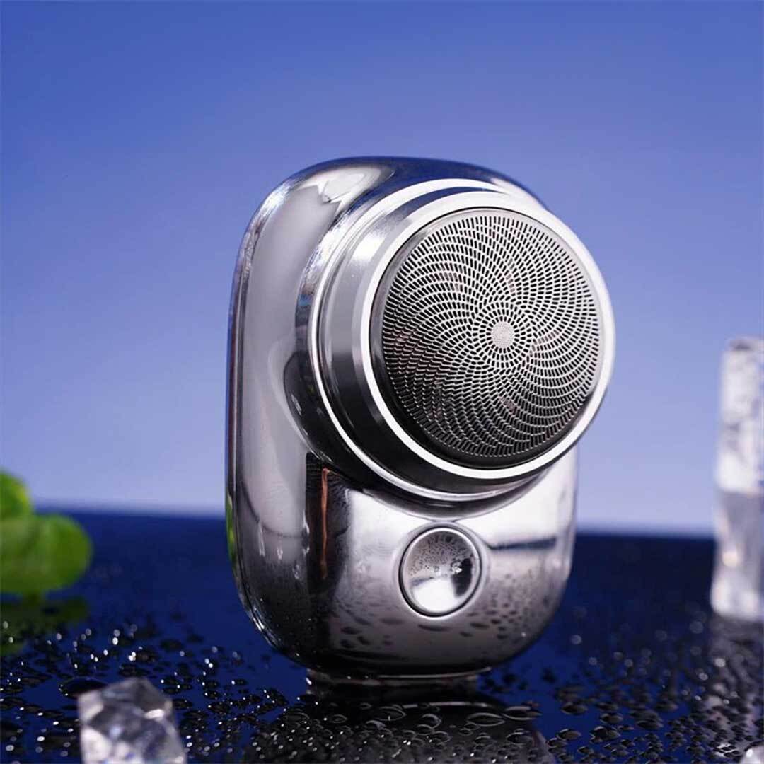 (Descuento del 30%)Afeitadora Eléctrica para Hombre Mini-Afeitadora Portátil de Bolsillo, Cortadora de Barba, Herramienta Afeitadora Eléctrica Portátil
