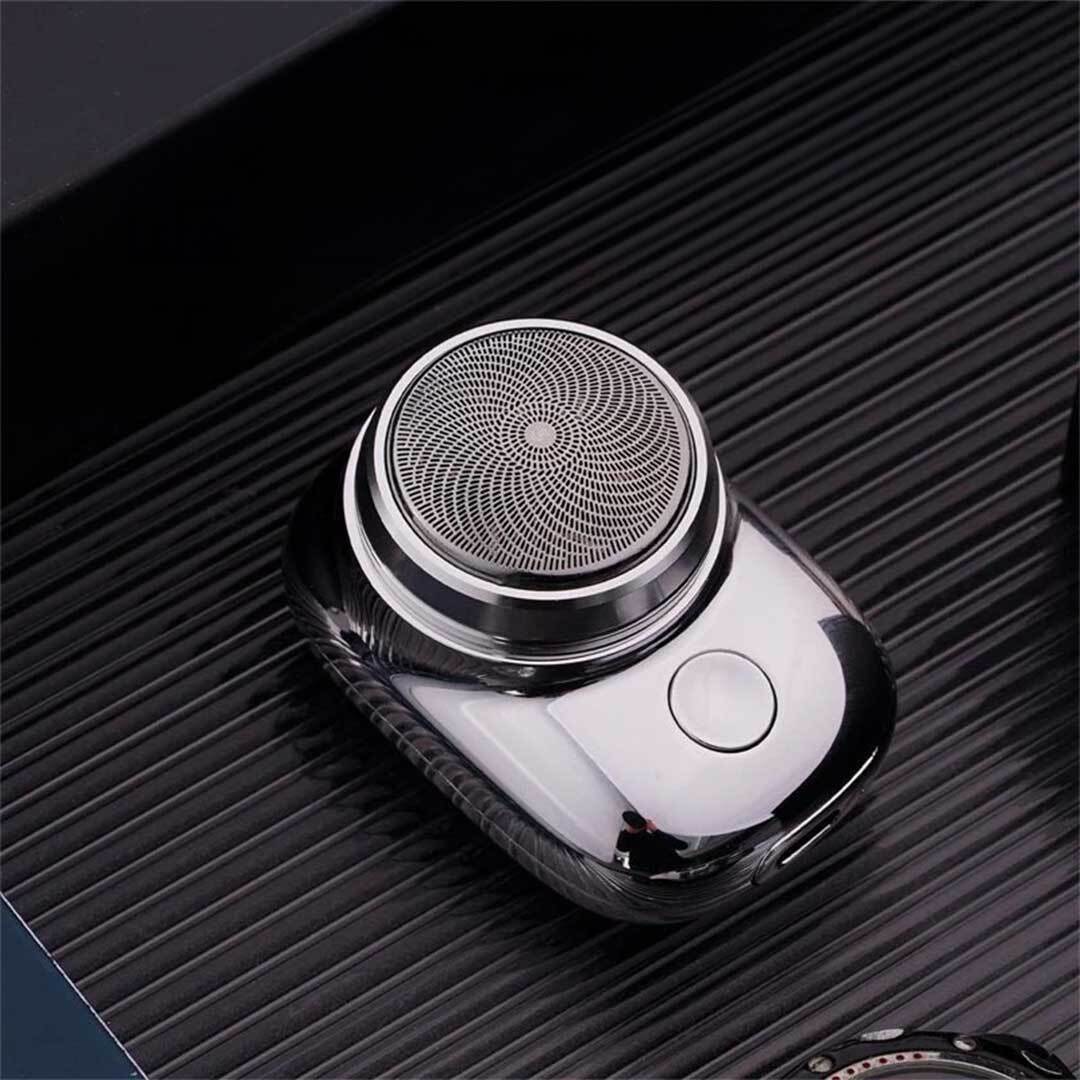 (Descuento del 30%)Afeitadora Eléctrica para Hombre Mini-Afeitadora Portátil de Bolsillo, Cortadora de Barba, Herramienta Afeitadora Eléctrica Portátil