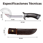 Acero Premium Cuchillo de Supervivencia | Aokai Knife