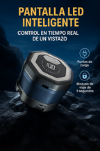 (30% de descuento) Cortapelos FK-8750 inalámbrico 6D para cabeza calva – Afeitadora rotativa para hombres, resistente al agua, con cuchilla magnética recargable y pantalla LCD.