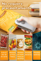 (DESCUENTO 30% SOLO 24 HORAS )Mini sellador de bolsas con cortador e imán