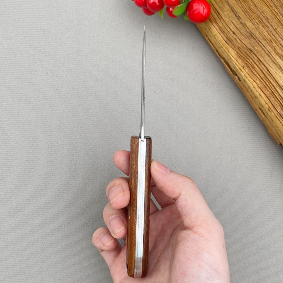 Cuchillo Damasco Compacto Para Frutas | AoKai Knife