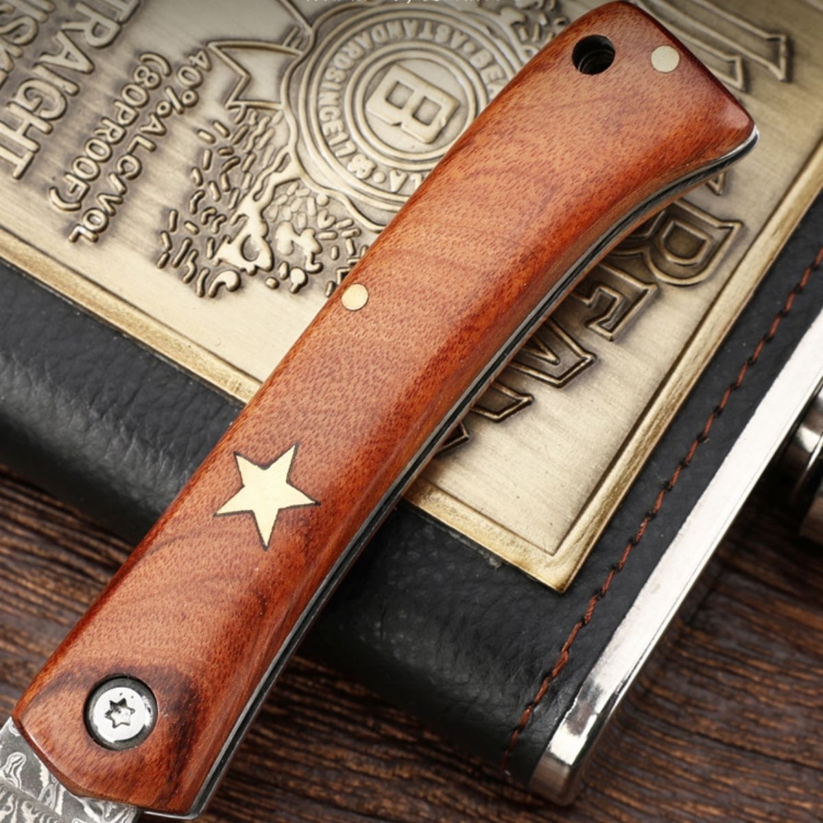 Cuchillo Damasco Compacto Para Frutas | AoKai Knife