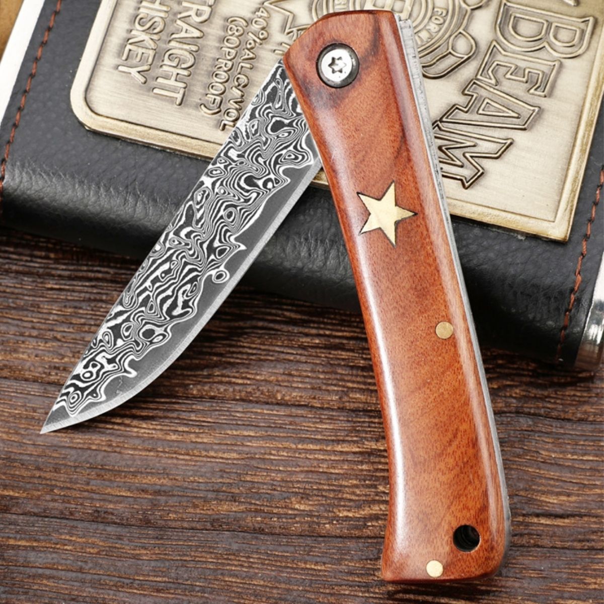 Cuchillo Damasco Compacto Para Frutas | AoKai Knife