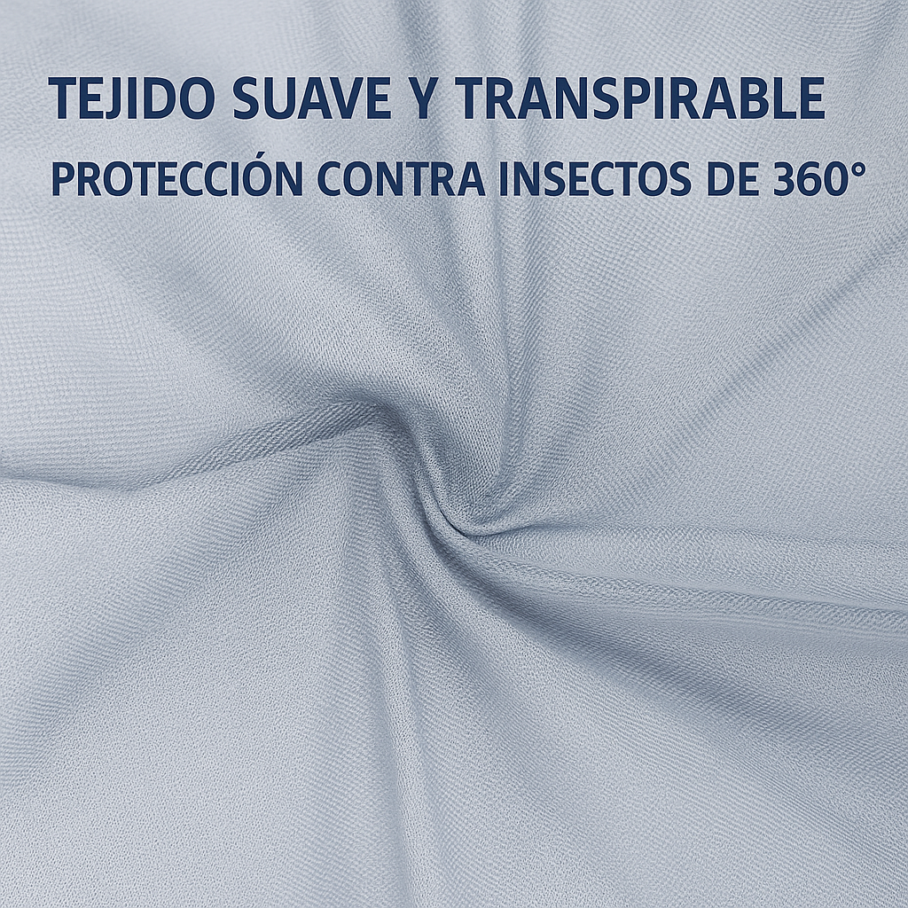 (Negro)Sombrero de malla multifunción para jardinería, pesca, senderismo y bosque.