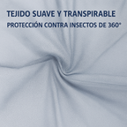 (Negro)Sombrero de malla multifunción para jardinería, pesca, senderismo y bosque.