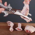 Tijeras multiusos pueden cortar huesos, pollo, carne de res, cerdo.